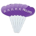 thumbnail image 1 of Philippe Heart Love Cupcake Picks Toppers - Set of 6, 1 of 1