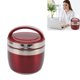 thumbnail image 4 of Contenedor de Alimentos Aislado ANGGREK Fiambrera Térmica 1.5L Acero Inoxidable 304, 4 of 8
