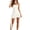 Khaki, variant on SAWOBUUN Womens Strapless Tube Top Mini Dress Halter Ruched Bodycon Tiered Ruffled Club Party Cocktail Dresses