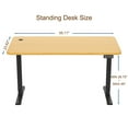 thumbnail image 6 of Furmax 55" x 24" Home Office Electric Height Adjustable Standing Desk, 6 of 7