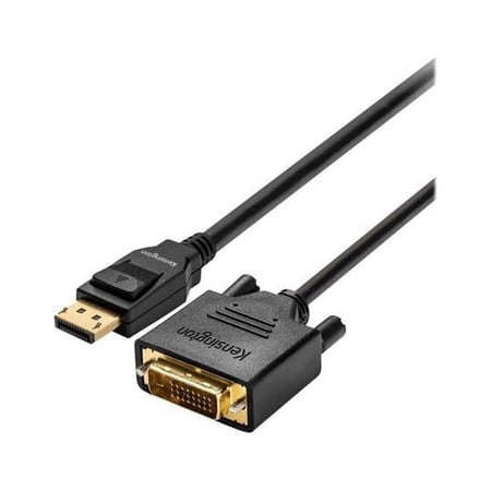 UPC: 0085896330233 | Kensington Computer K33023WW 6 ft. Displayport 1.1 Male to Dvi-D Male Passive Cable