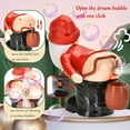 thumbnail image 3 of Bubble Blowing Santa, Automatic Bubble Machine Santa, Bubble Santa Bubble Machine with Music & Flashing Lights, Bubble Blower for Outdoor & Indoor Activity, 3 of 7
