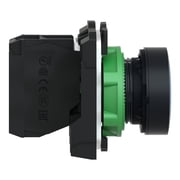 Push Button Operator, Flush, Momentary Action, Not Applicable Release, Non-Illuminated, Blue; Green