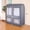 e, variant on KEINXS Dustproof Garment Rack Cover Large Capacity Clothing Rack Protector with Zipper and Visible Window Household