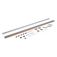 thumbnail image 2 of HomCom Modern 6' Interior Sliding Barn Door Kit, 2 of 2