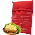 thumbnail image 1 of MyLifeUNIT Sac à Pommes de Terre Micro-Ondes, Sac de Cuisson Micro-Ondes, Rouge, 1 of 7