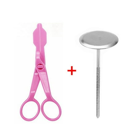 

Piping Flower Scissors Nail Baking Pastry Tools Fondant Ca Decorating Tray Cream Transfer Baking Pastry Tools
