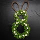 thumbnail image 5 of Corona de Pascua con orejas decorativas para colgar en la puerta., 5 of 6