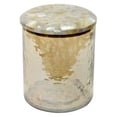 thumbnail image 1 of Boîte en Verre Martelé avec Couvercle de Balai - Petit, 1 of 1