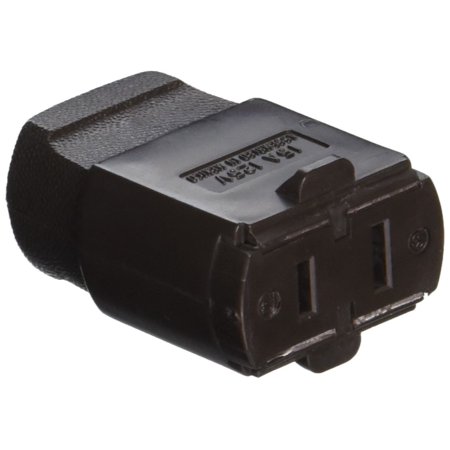 102-P 2-Wire Connector, Light Duty Polarized, Brown, Easy to wire