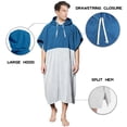 thumbnail image 4 of Toalla unisex de surf para playa, baño, natación, bata de baño con capucha, chal para mujer, 4 of 9