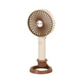thumbnail image 1 of Hand Held Fan Rechargeable, Portable Handheld Fan x1, 1 of 8