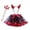 Black, variant on Witch for Kids Tutu Skirt Witch Outfit Set Halloween Dress Party Girls Size 2-7 Years