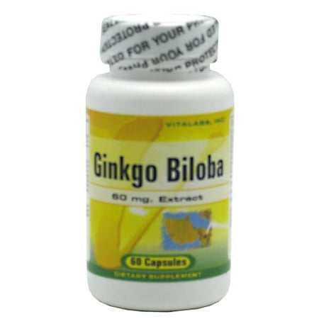 UPC 092617028911 product image for Vitalabs, Inc - Ginkgo Biloba  60Caps | upcitemdb.com