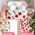 thumbnail image 5 of GJX Case Cover Fits for Airpods Pro 2,Pc Hard Case Compatible with Airpod Gen 2,Peach Pattern Clear Case for Airpod Pro,Style4, 5 of 7