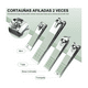 thumbnail image 2 of 22 Piezas Cortauñas Y Pedicura Kit Manicura Profesional Verde, 2 of 5