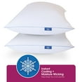 thumbnail image 5 of Sertapedic Cool Nites Bed Pillow, Standard/Queen, 2 Pack (Old Version), 5 of 6