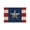 1PC-D, variant on OAVQHLG3B 4th of July Placemats Set of 4 12x18 Inch Patriotic America Memorial Day Independence Day Table Decorations Cloth Table Mats