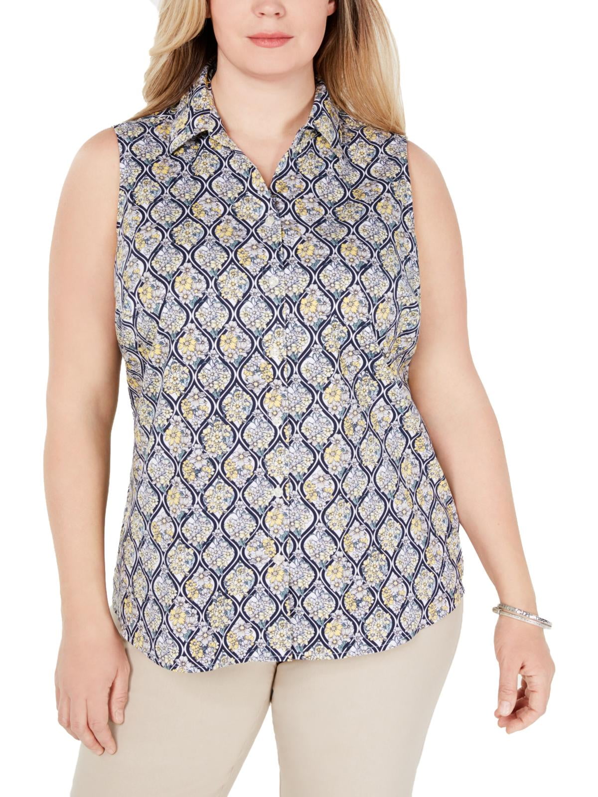 charter club sleeveless tops