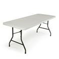 thumbnail image 1 of Correll Rectangle Economy Blow Molded Folding Table - White, 1 of 3