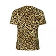 thumbnail image 6 of T Shirt For Men Animal Spots T-Shirt Cheetah Animal Trendy Cool Sports Short Sleeve Breathable Tshir, 6 of 7
