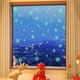 thumbnail image 5 of Pegatinas Decorativas Navideñas de Copos de Nieve | Efectos Luminosos y Fluorescentes | Verde | 30 X 20 Cm | Material de Pvc | Reutilizables | Ideales para Regalar, 5 of 6