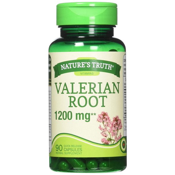Nature's Truth Valerian Root 1200 mg Supplement, 90 Count