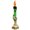 Green, variant on BadPiggies Halloween Skull Skeletal Hand Stand Flameless Electronic LED Candle Flashing Light Party Lamp Decor, Purple