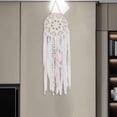 thumbnail image 4 of Colgante de pared tejido a mano bohemio, decoración de arte de la pared, macramé, borlas decorativas para el hogar, guardería, boda, fiesta, sala de e Estilo A mayimx Macramé Tela decorativa, 4 of 7