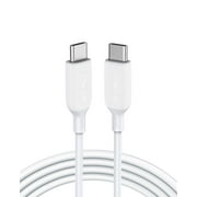 Anker Powerline III 100W USB C Charger Cable 6ft Type C Charging Data Sync [White]