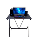 thumbnail image 2 of Escritorio Gamer Compacto EKE 80×50 – Mesa Gaming con Acabado Fibra de Carbono y Estructura de Acero con Superficie Antideslizante Plegable, 2 of 7