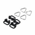 thumbnail image 2 of Lefu 4pcs Triangular Split Rings for Camera Back Belt Strap Buckle Accessories, 2 of 9