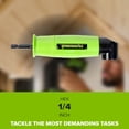 thumbnail image 3 of Greenworks Right-Angle 1/4" Drill Attachment with Magnetic Bit Holder, PA51407A1, 3 of 12
