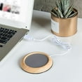 thumbnail image 1 of EGNMCR Cups USB Cup Heating Pad Coffee Cup Heating Pad Thermostatic Insulation Pad Warm cup, 1 of 6