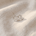 thumbnail image 4 of Pompeii Oval Cut Diamond Prong Studs 14k Gold Lab Grown (E/F,VS1-VS2), 4 of 6