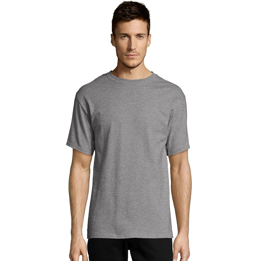 Hanes - Hanes Men's Authentic Short-Sleeve T-Shirt - Walmart.com ...