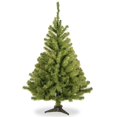 thumbnail image 1 of National Tree Company 3 ft Unlit Kincaid Spruce Mini Artificial Christmas Tree, 113 Tips, Includes Stand, Green, 1 of 4