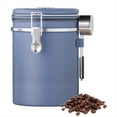 thumbnail image 5 of Recipiente Hermético para Café de Acero Inoxidable de 1800ML con Rastreador de Fecha, Cuchara Medidora, de Frescura, Cocina A, 5 of 5