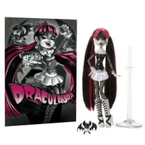 Monster High Doll with Posters, Draculaura in Black and White