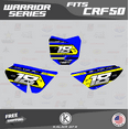 thumbnail image 2 of Kalair GFX Graphics Kit for Honda CRF50 (2013-2023) Warrior Series, 2 of 5