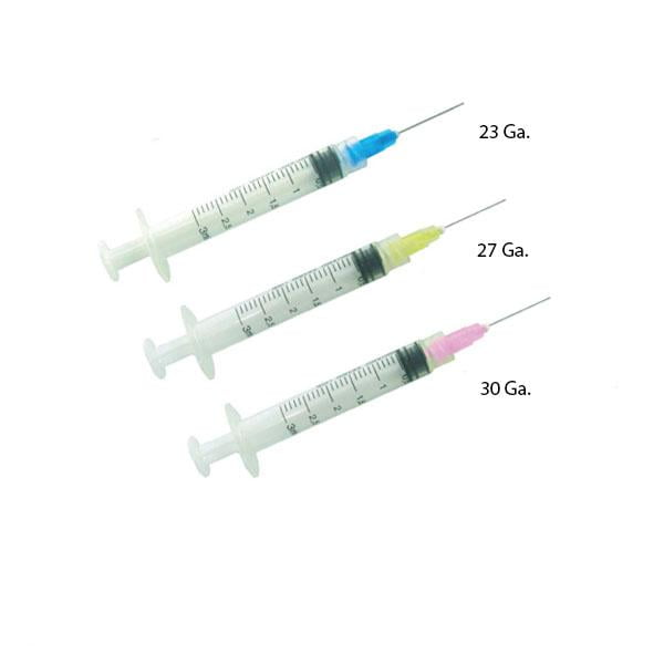 Endodontic Endo Irrigation Syringes Combo Kit 3CC Luer Lock