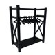 thumbnail image 1 of Armario en miniatura para casa de muñecas, mueble ornamental, resistente, de material PP, moderno. Negro, 1 of 9