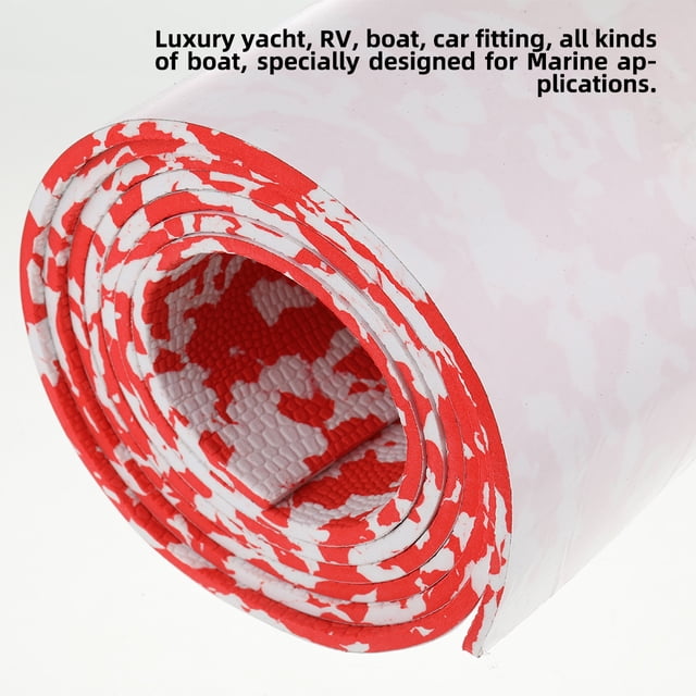 stanreset Pad Surf Surfboard Mat Longboard Paddle Board Heavy Duty Pads Sports Surfing Marine Cushion Accessories Equipment White Red