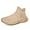 Khaki, variant on Breathable Knit Fur Lined Winter Work Gym Trainers Sneakers for Women and Men Stylish