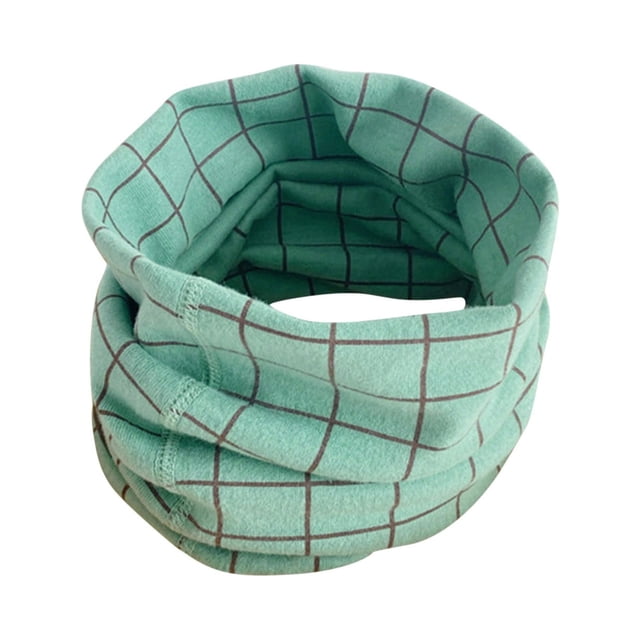 Foulards pour Enfants Imprimé Dessin Animé Cache-Cou Doux Chaud Ensemble d'Hiver pour Garçons Filles Accessoire de Mode Confortable