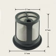 thumbnail image 3 of 2pcs Prácticos filtros de máquina de café Vasos de filtración de café útiles Accesorio de café para cafetería en el hogar (negro, 53 ml / 19 g), 3 of 4