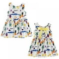 thumbnail image 4 of Summer Toddler Baby Girl Dress Sleeveless Floral Dress Sundress 4-5 Years, 4 of 10