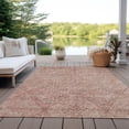 thumbnail image 6 of Addison Rugs Chantille Indoor/Outdoor Transitional Moroccan Pink Washable Rectangle Rug, 3' x 5', 6 of 6
