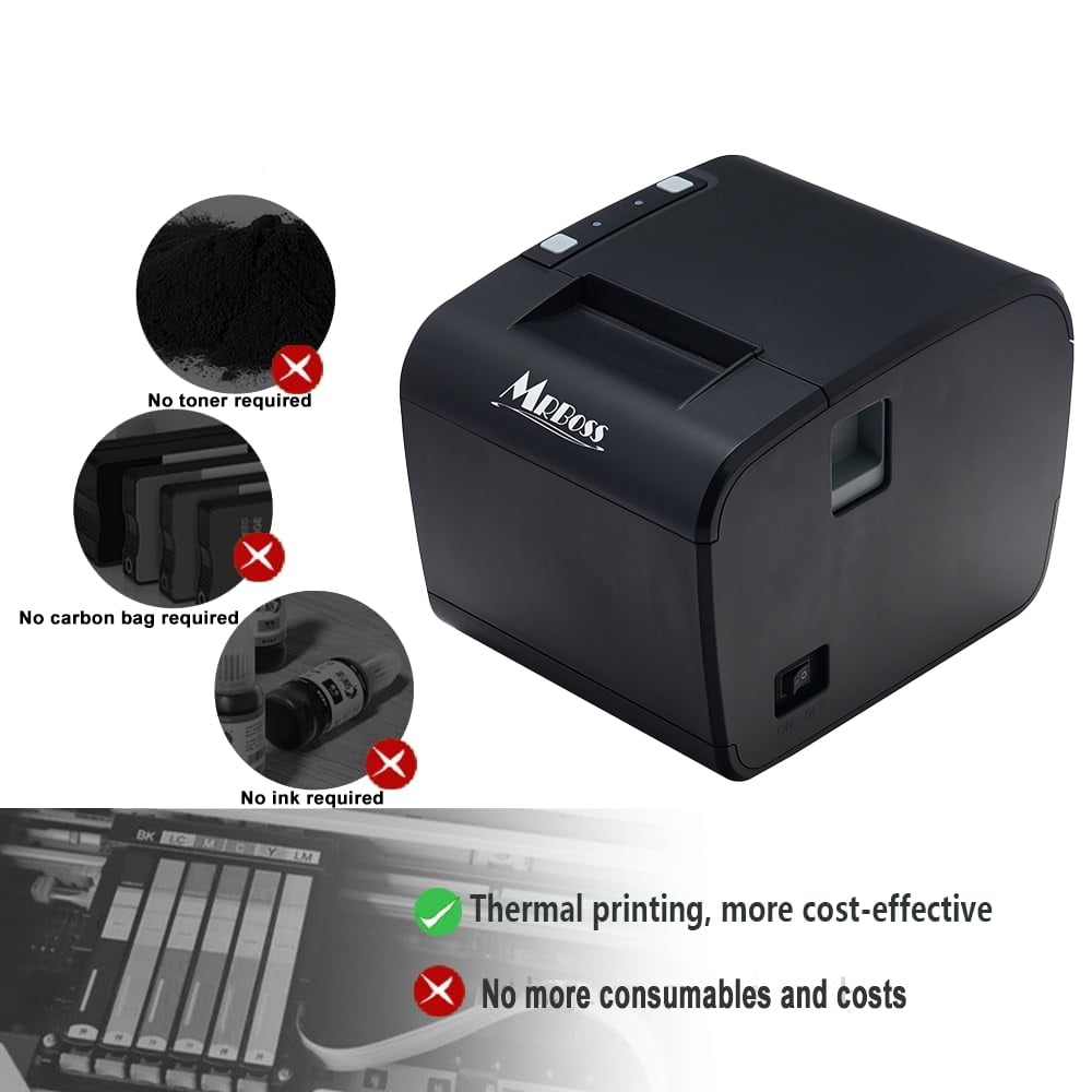 2" Bluetooth Thermal Label Printer Coffee stickers, price tags,Address, Logo, Clothing, Sticker Printer for Phones & PC
