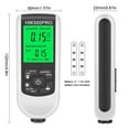 thumbnail image 7 of 0-2000UM Thickness Gauge High Precise LCD Digital Automobile Film Thickness Meter Car Paint Coating Thickness Tester Three Probe Modes Three Units Switching With Multi-point And, 7 of 7